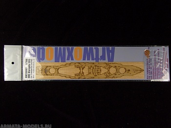 AW20087 Деревянная палуба для HMS Warspite 1915