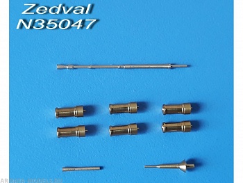 N35047 Набор деталей для БТР-70 с модулем вооружения МА-7