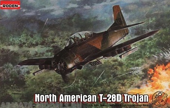 Rod450 Самолёт North American T-28D