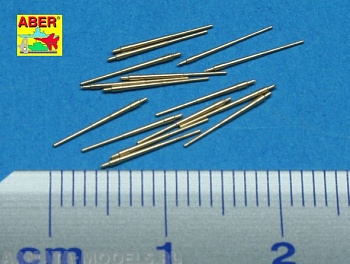 ABR-1:700-L-23  Дополнения для  Set of 16 pcs 133mm  (5,25in) barrels QF Mk.1 for Royal Navy King George V class battleships & cruisers Dido type для  1/700