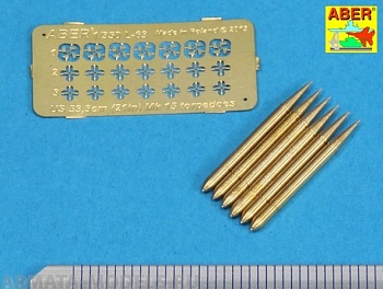 ABR-1:350-L-63  Дополнения для  Set of 6 US torpedoes 53,3cm (21in) MK.15 для  1/350