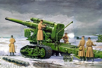 02307 203мм гаубица Б-4 мод.1931г.