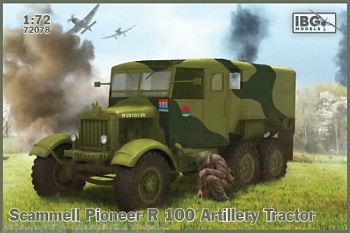 IBG72078 Грузовик Scammell Pioneer R 100 Artillery Tractor (IBG models) 1/72