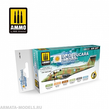 AMIG7242 Набор красок IA-58 Pucar? FAA Colors