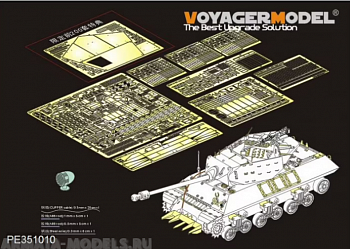 PE351010 WWII US M10 IIC Achilles tank destroyer Basic(TAMIYA 35366)