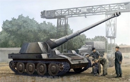 01598 САУ  Крупп/Штейер Trumpeter